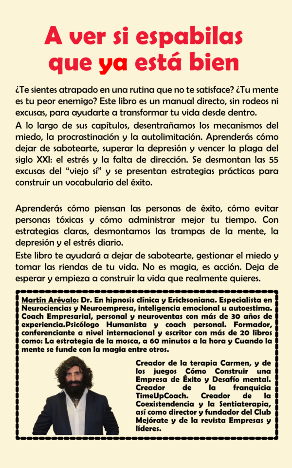 A ver si ya espabilas, que está bien.