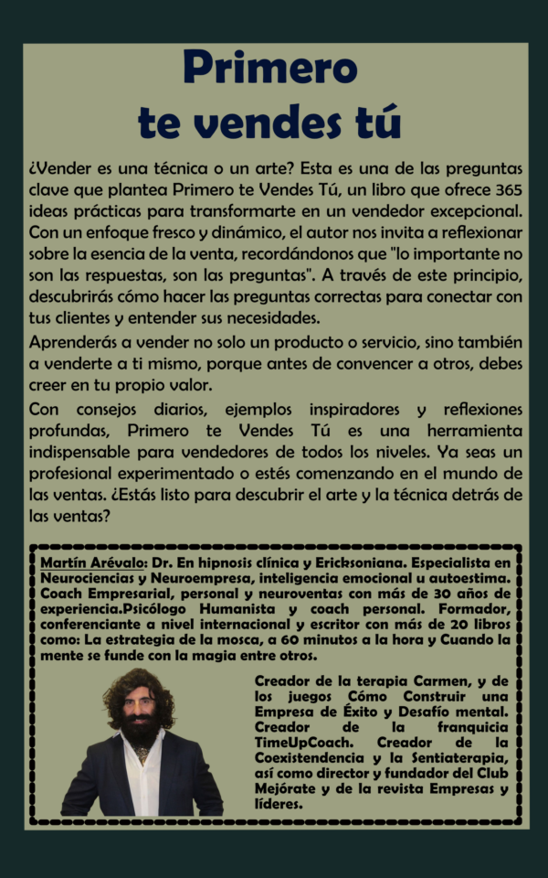Primero de te vendes tú
