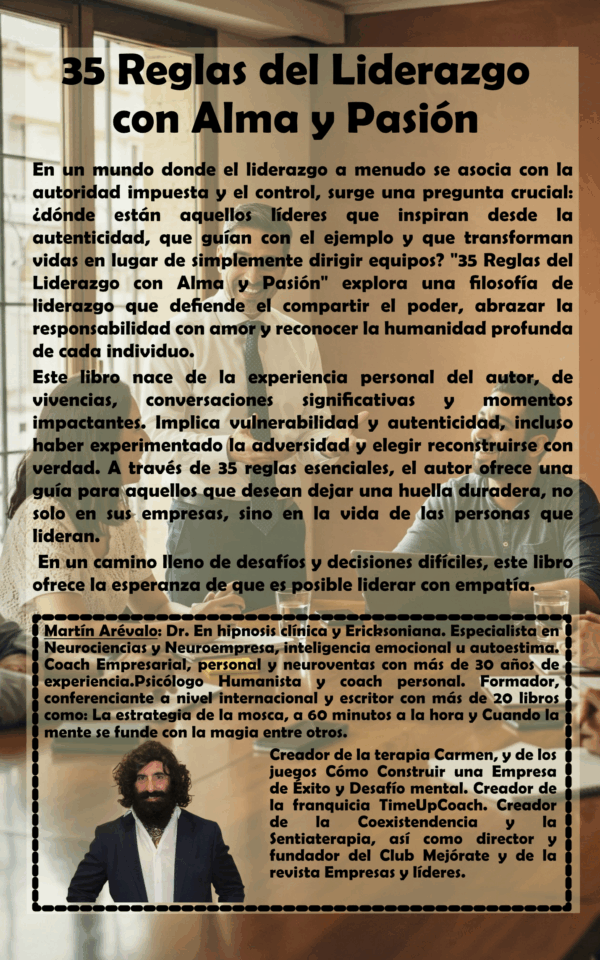 35 Reglas del Liderazgo con Alma y Pasión