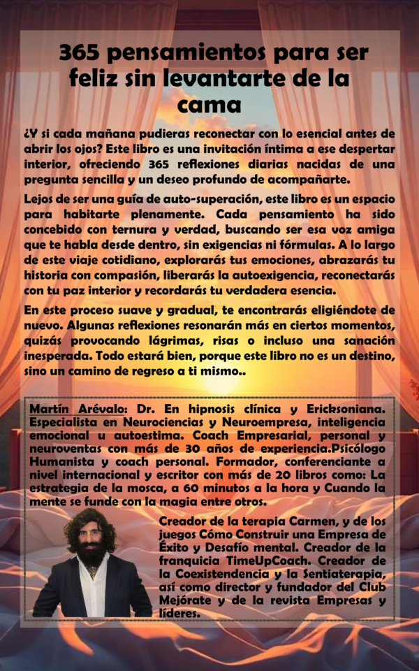 365 pensamientos para ser feliz sin levantarte de la cama