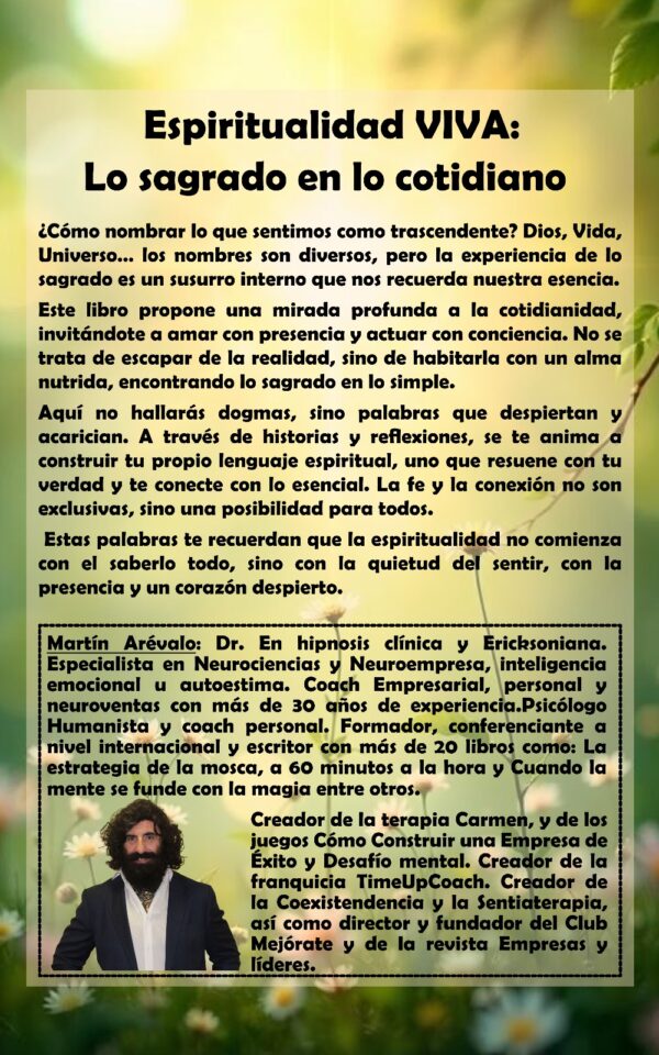 ESPIRITUALIDAD VIVA: LO SAGRADO EN LO COTIDIANO