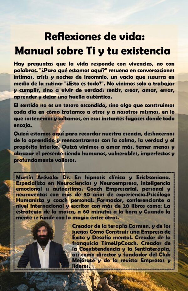 REFLEXIONES DE VIDA: MANUAL SOBRE TI Y TU EXISTENCIA - Imagen 2